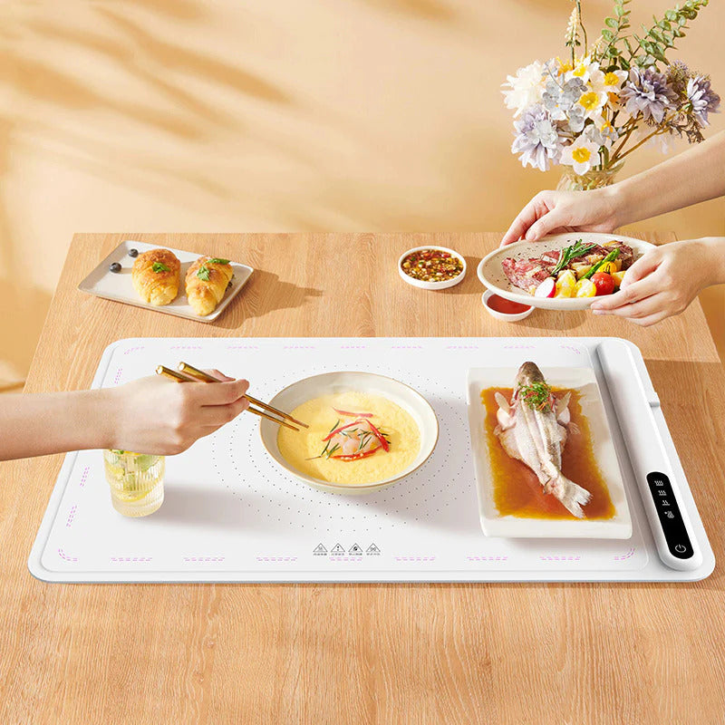 ♨ SizzleServe Electric Food Warming Tray